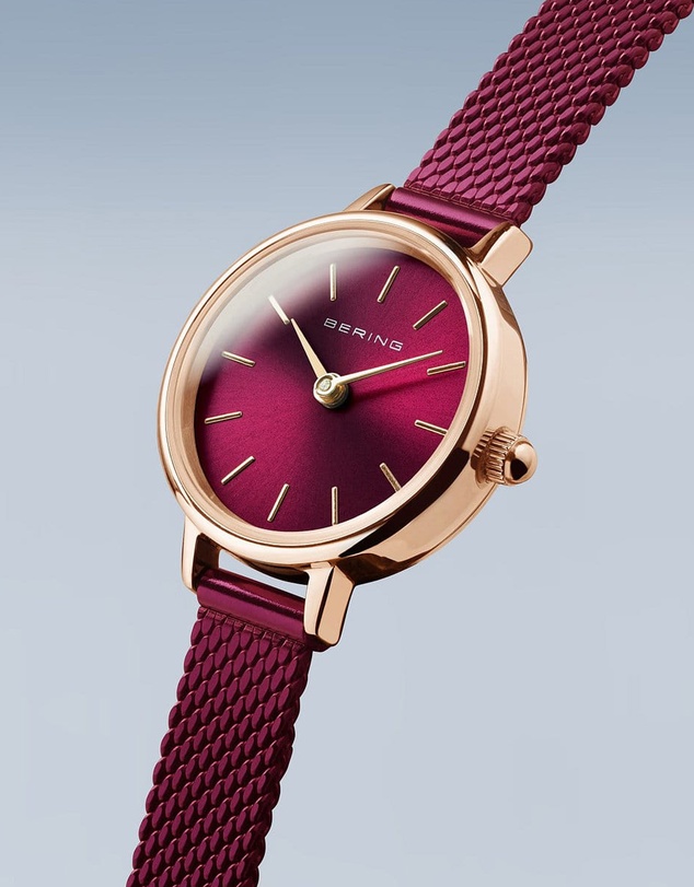 Bering - Classic 26mm Purple Watch