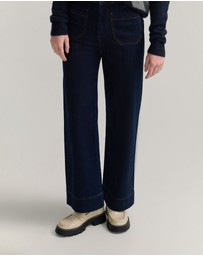 Oxford - Alexa Stretch Patch Pocket Jeans