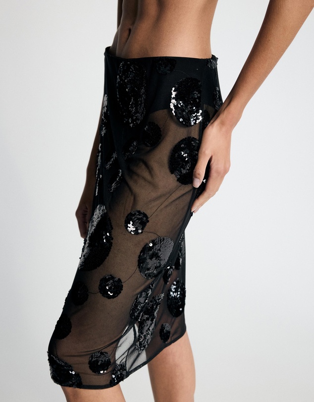 Lover - Alexis Sequin Midi Skirt