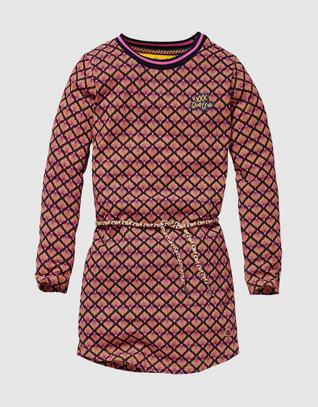 Quapi - Kaat Long Sleeve Dress - Kids-Teens