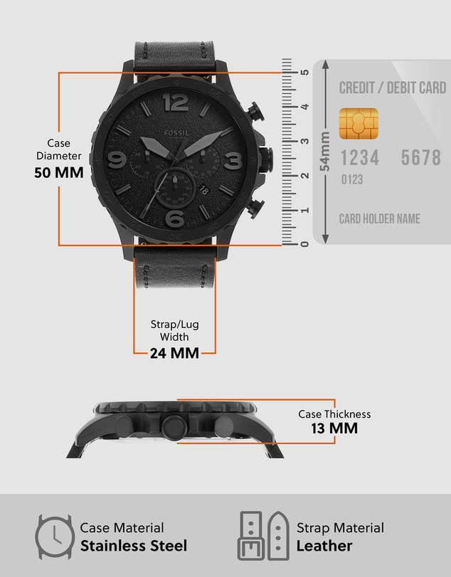 Fossil - Nate Men's Analogue Watch