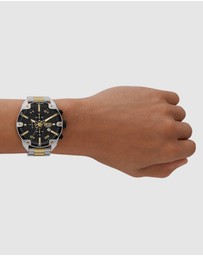 Diesel - Diesel Spiked Two Tone Watch DZ4627
