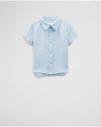 Country Road - Organically Grown Short Sleeve Linen Shirt