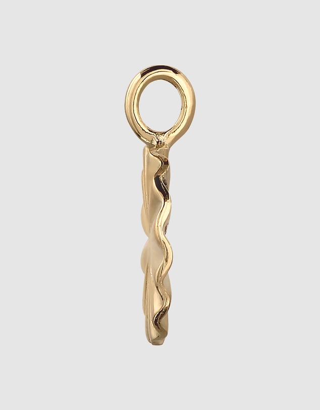 Elli Jewelry - Sunburst Pendant in Gold-Plated 925 Silver