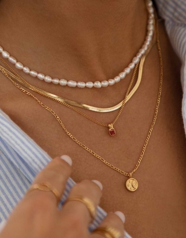 HOUSE OF SLANI - Aki Pearl Necklace