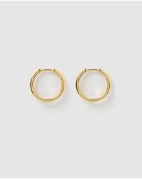 Arms Of Eve - Scarlet Gold Earrings