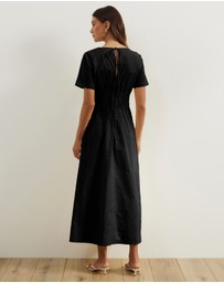 Atmos&Here - Maya Pleat Maxi Dress