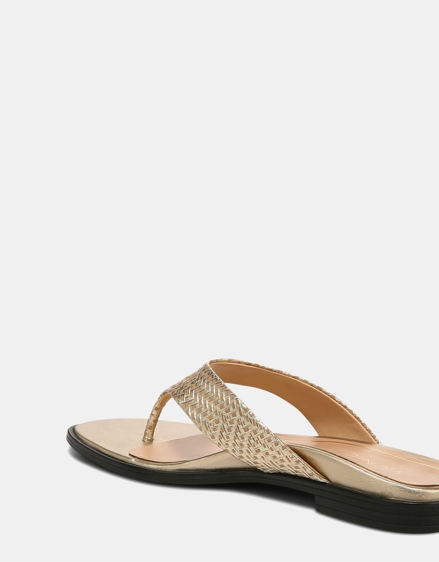 Vionic - Agave Toe Post Sandal - Gold