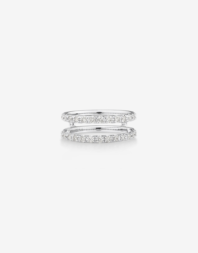 Michael Hill - Enhancer Ring with 0.50 Carat TW of Diamonds in 14kt White Gold