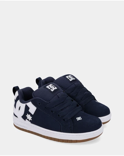 DC Shoes - Boys 4 to 16 Court Graffik Skate Shoes