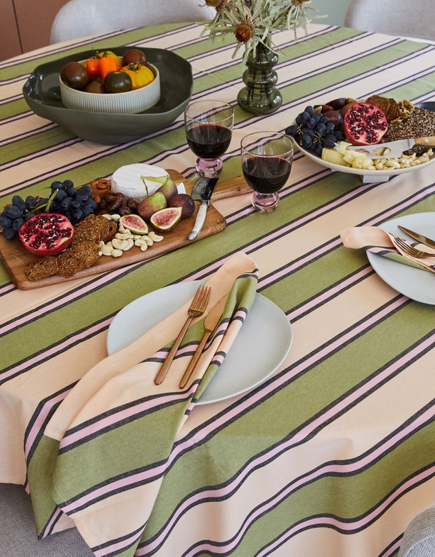 Mosey Me - Carnival Stripe Napkin Set