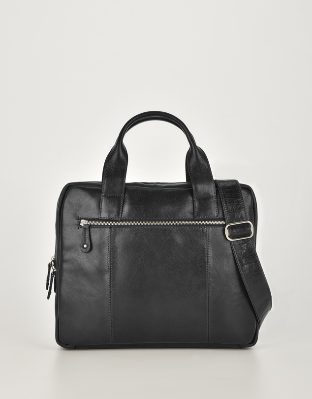 Cobb & Co - Turner Leather Laptop Satchel