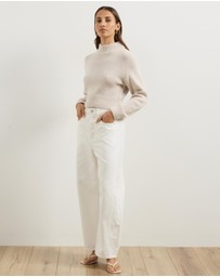 Atmos&Here - Zulu Textured Roll Neck Jumper
