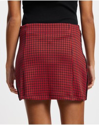 adidas Originals - Houndstooth Tailored Skirt