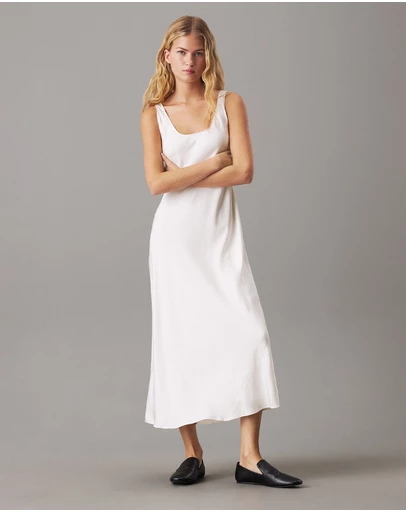 Calvin Klein - Midi Slip Dress