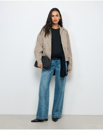 AERE - Cinched Waist T-Shirt