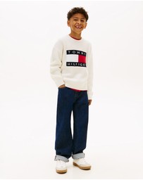 Tommy Hilfiger - Heritage Flag Chunky Knit Jumper - Teens