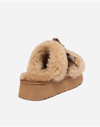 Ozwear Connection Uggs - Ugg Cemila Shearling Platform Slipper