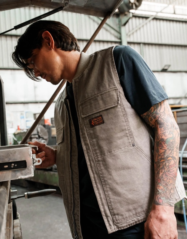 Volcom - Mens Freshdust Workwear Vest