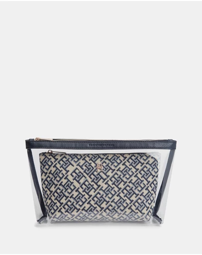 Tommy Hilfiger - 2-Pack Icon Jacquard Washbag