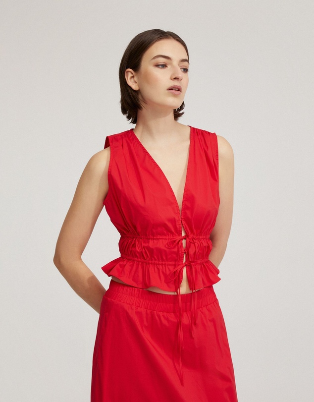 Oxford - Sienna Cotton Top