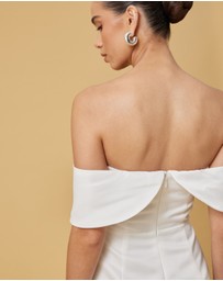 CHANCERY - Fold Bodice Mermaid Gown