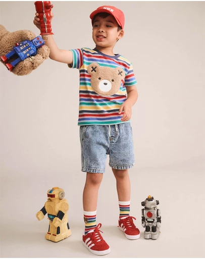 Huxbaby - Dreamy Denim Shorts - Babies-Teens