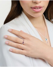 THOMAS SABO - Ring colourful stones silver