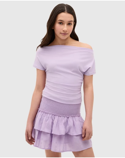Seed Heritage - Off Shoulder Tee - Teen