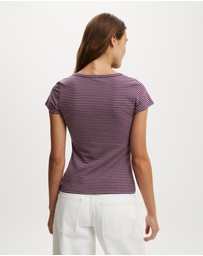 Cotton On - Everyday Smooth Scoop Neck Tee