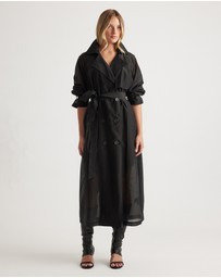 Decjuba - Briar Sheer Trench Coat