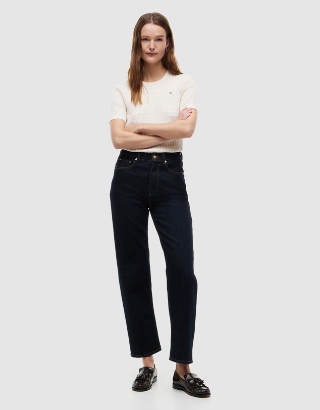Tommy Hilfiger - Tapered High-Rise Jeans