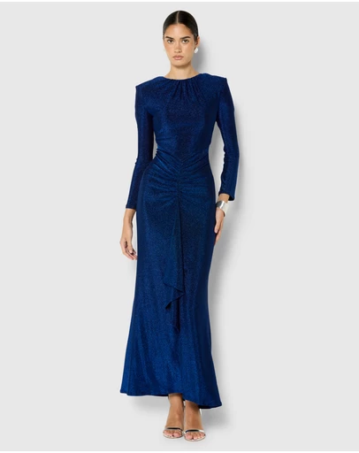 Montique - Dion Metallic Gown
