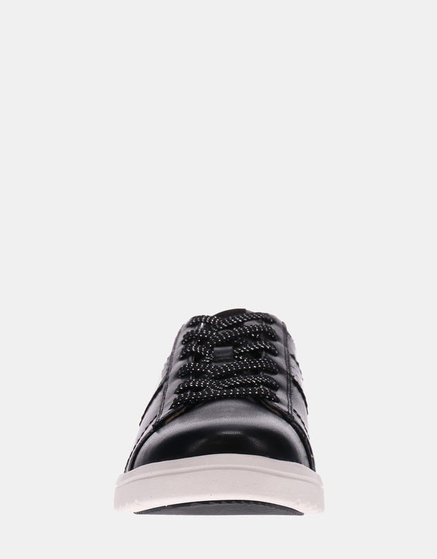 Mia Vita - Brooklyn Lace-Up Casual Sneaker - Black