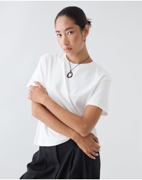 Forcast - May Relaxed Cotton T-Shirt