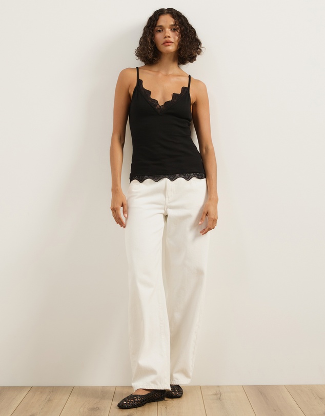 Atmos&Here - Sienna Jersey Lace Cami
