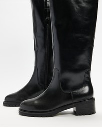 AERE - Leather Knee Boots
