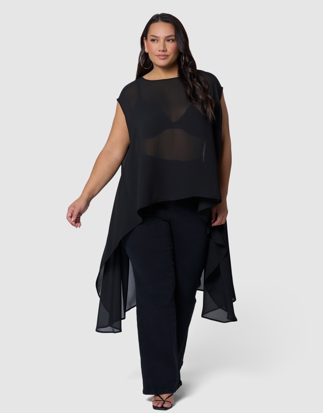 Sunday In The City - Lowkey Cape Tee