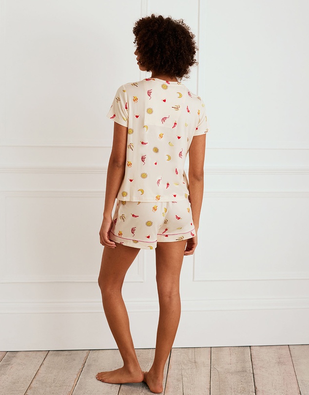 Chelsea Peers - Desert Icons Print Short Pyjama Set