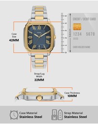 Fossil - Crosby Two Tone Analogue Watch