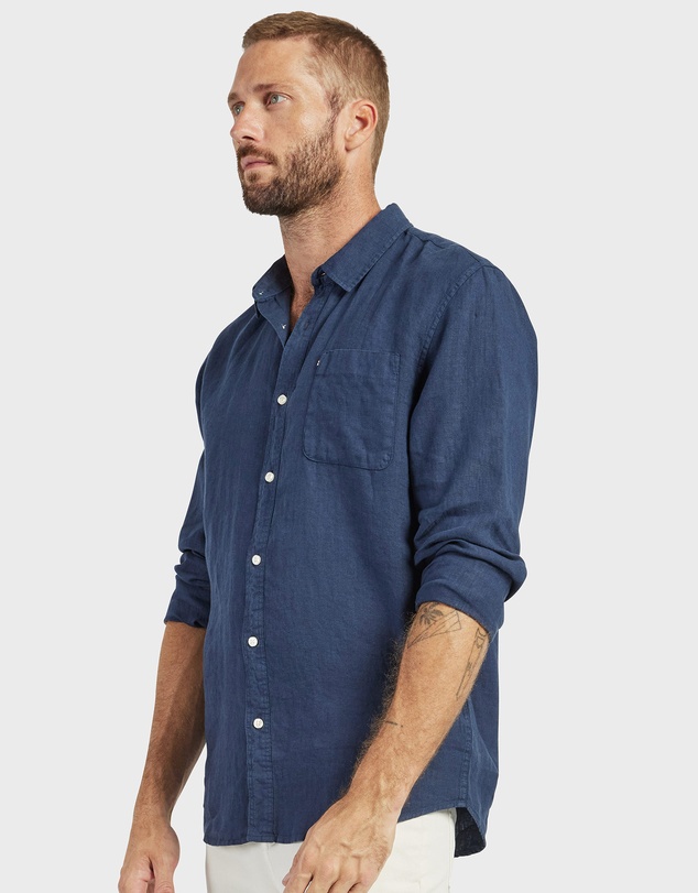 Academy Brand - Hampton L/S Linen Shirt