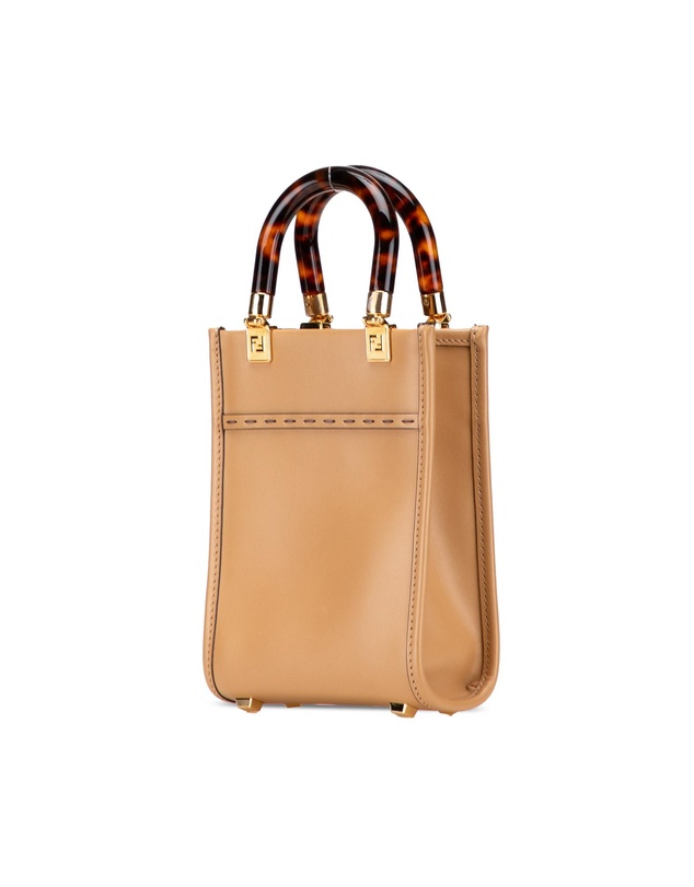 Pre-Loved by Azura Reborn - Pre-Loved Mini Leather Sunshine Shopper Tote
