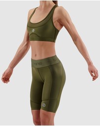 SKINS - SKINS Women's Series-3 Activewear Elite Bra Khaki