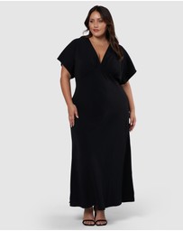 Pink Dusk by Curve Project - Scorching Maxi Dress