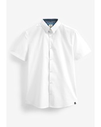 NEXT - Stretch Oxford Short Sleeve Shirt