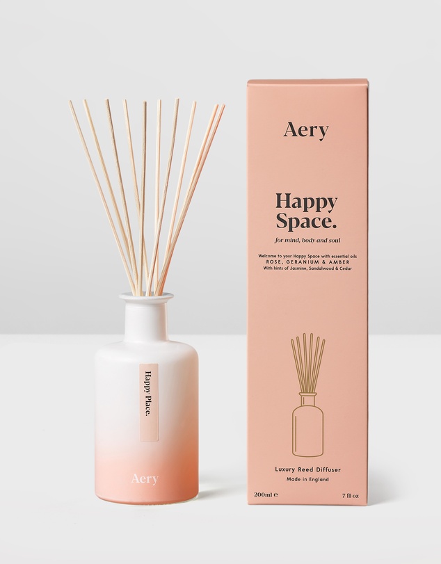 Aery Living - Aromatherapy 200ml Reed Diffuser Happy Space