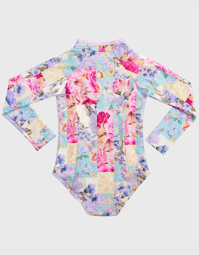 Aqua Blu Kids - Meadow Long Sleeve One Piece - Teens