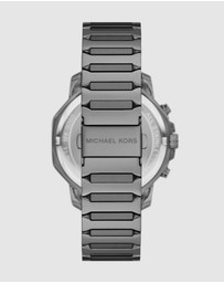 Michael Kors - Prescott Gunmetal Chronograph Watch