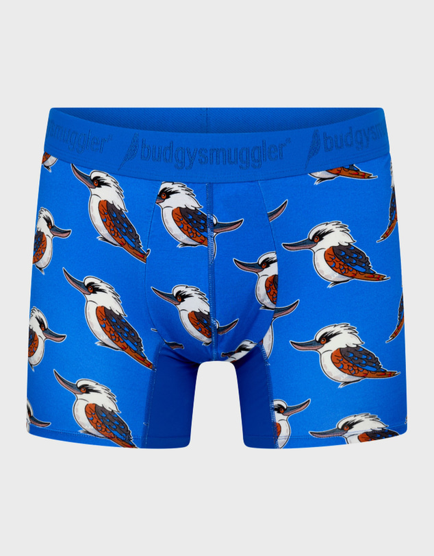 Budgy Smuggler - Men's Underwear Trunks in Blue Kookaburra