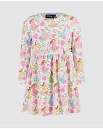 Rock Your Kid - Disney Princess Jersey Dress ICONIC EXCLUSIVE- Kids